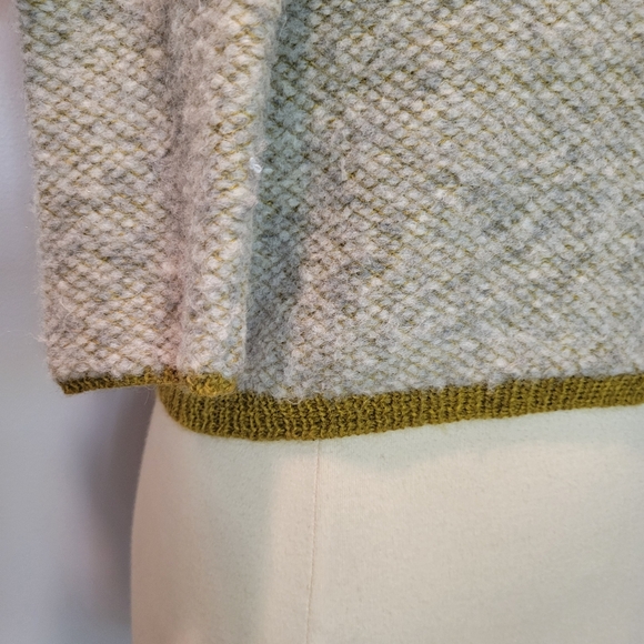 Eckhaus Latta Baby Alpaca Hand Knit Cutout Clavicle Sweater SZ S - Picture 7 of 10